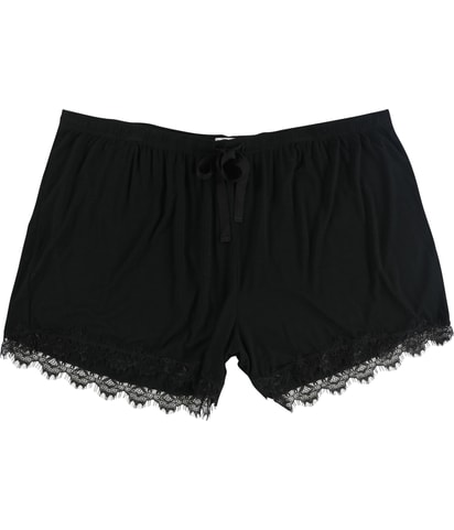 Lace Trim Pajama Shorts