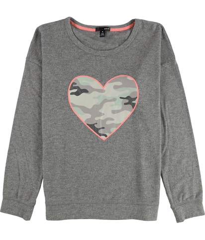 Camo Heart Pajama Sweater