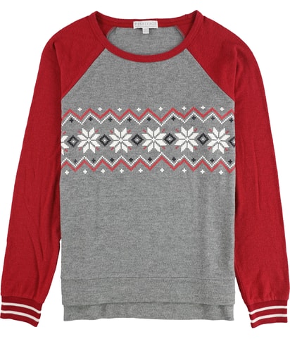 Fair Isle Raglan Pajama Sweater