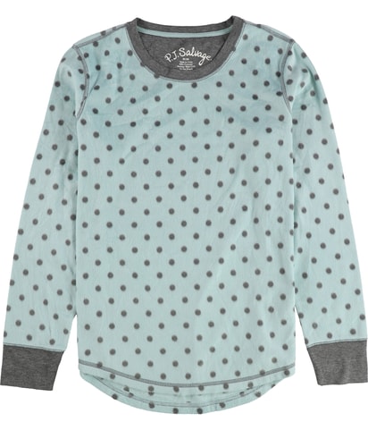 Fuzzy Polka Dot Pajama Sweater