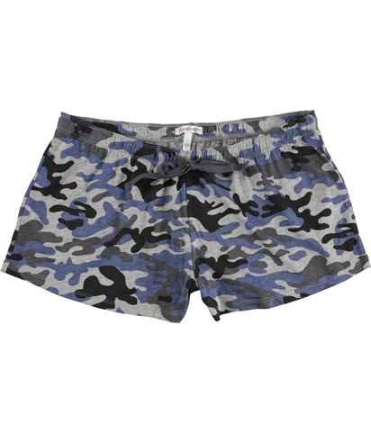 Camo Print Pajama Shorts
