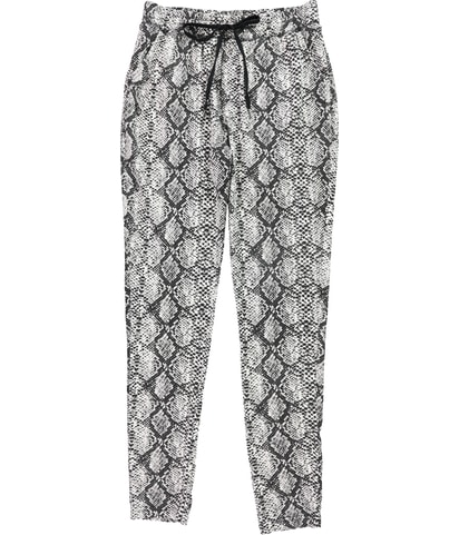 Snakeskin Pajama Jogger Pants