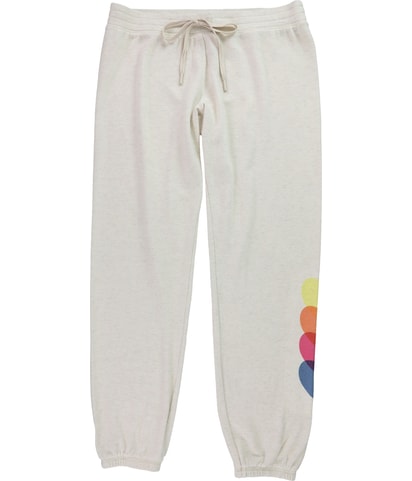 Hearts On Left Leg Pajama Jogger Pants