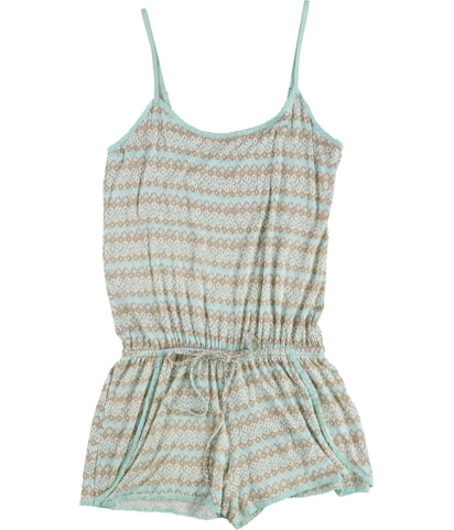 Multi-Tone Romper Jumpsuit