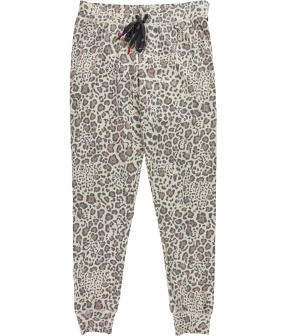 Cheetah Print Pajama Jogger Pants