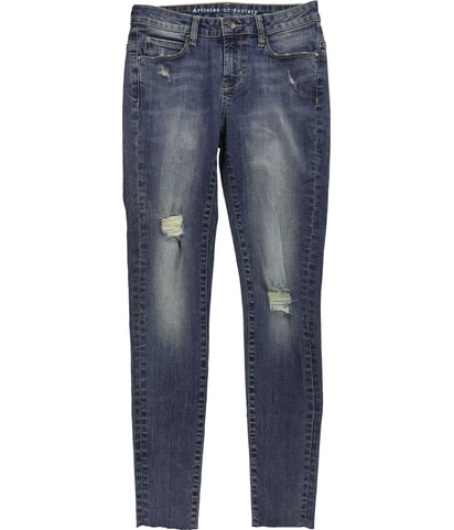 Distressed Regular Straight Leg Jeans