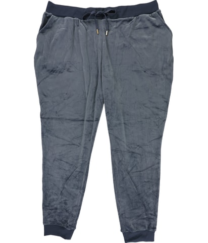 Velour Tapered Relaxed Sweatpants Casual Pants