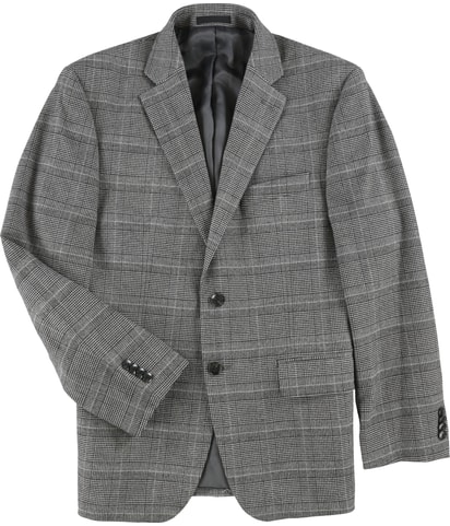 Houndstooth Two Button Blazer Jacket