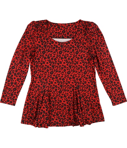 Cheetah Print Fit & Flare Dress