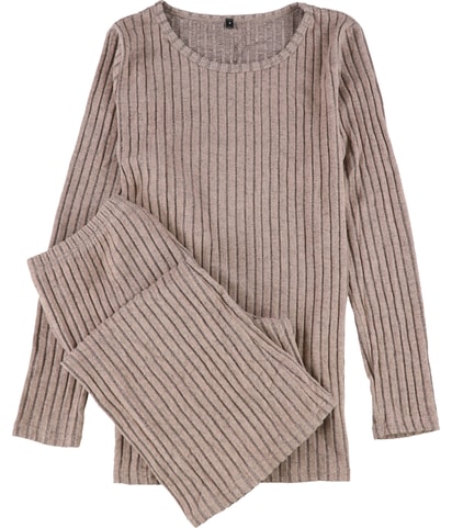 Ribbed Pajama Set