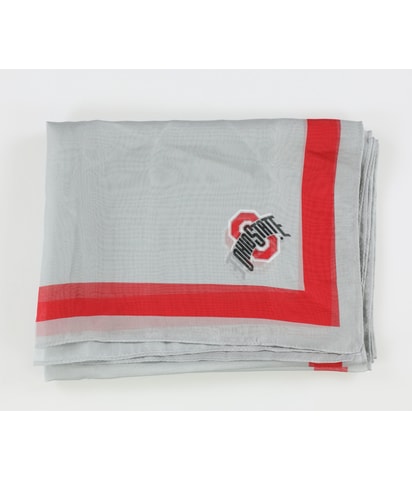 Corner Logo Novelty Scarf Wrap