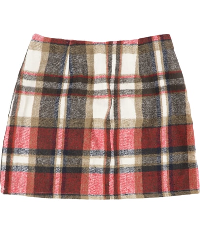 Plaid Mini Skirt
