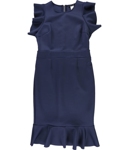 Flutter Sleeve Midi Dress