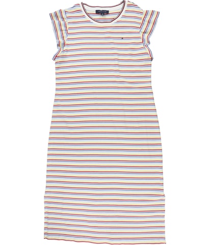 Striped Shirt Dress Midi Dress