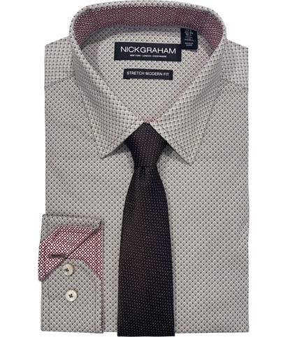Art Deco Squares Self-tied Necktie