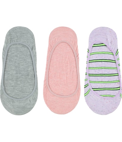 3-Pack No Show Socks