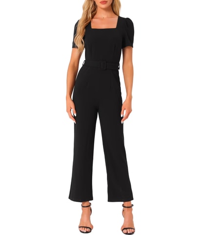 Belted Jumpsuit