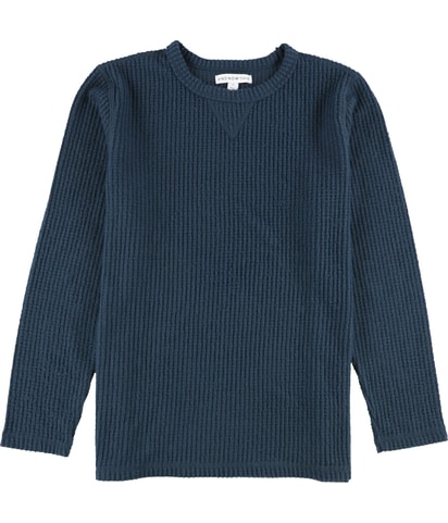 Woven Pullover Sweater