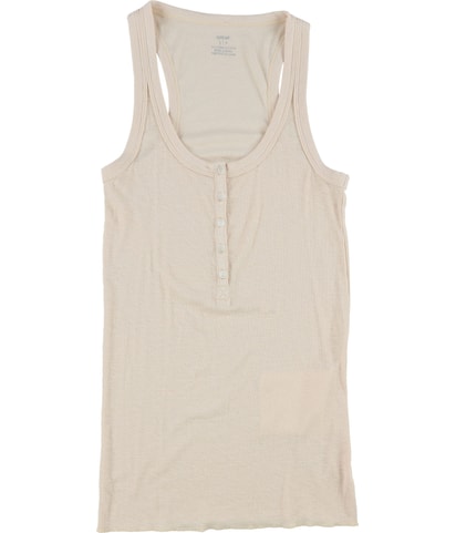 Henley Racerback Tank Top