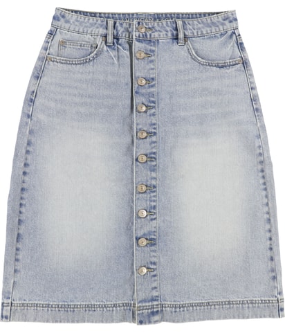 Denim Midi Skirt