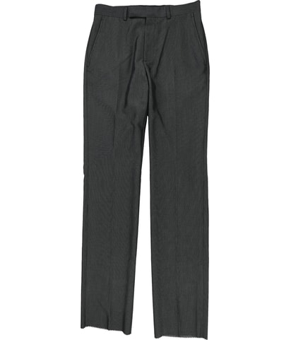 Unfinshed Straight Leg Slacks Dress Pants
