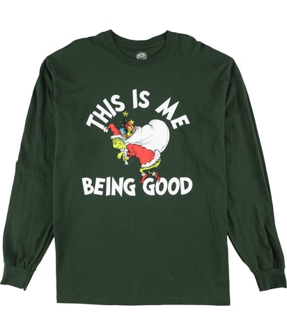 Grinch This Is Me Being Good Graphic T-Shirt