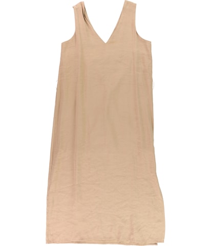 Solid A-line Dress