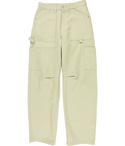 Leia Twill Straight Leg Cargo Casual Pants