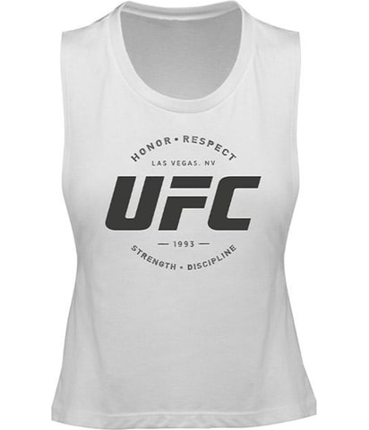 Cropped Muscle Tank Top
