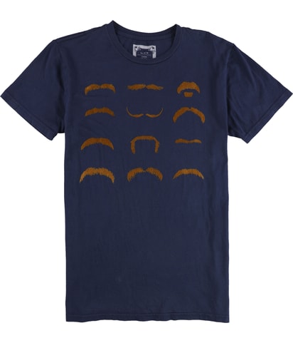 Felt Mustache Embellished T-Shirt