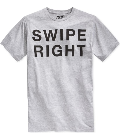 Swipe Right Graphic T-Shirt
