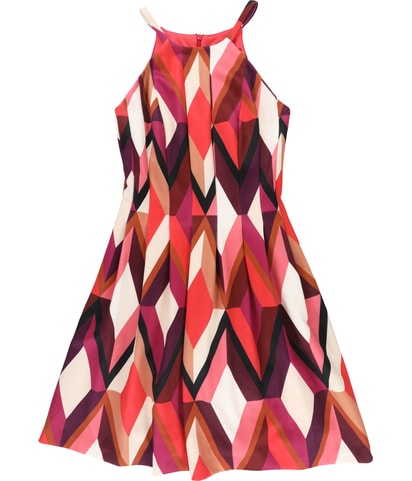 Pleated Midi Dress