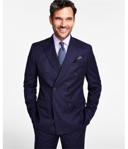 Double-Breasted Two Button Blazer Jacket