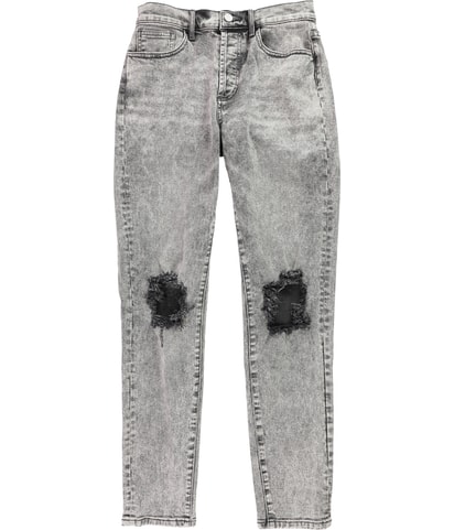 Acid Wash Regular Straight Leg Jeans