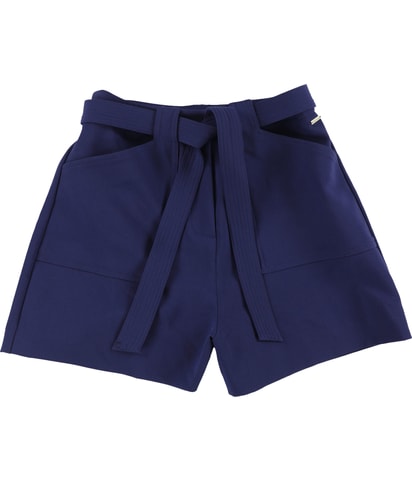 Valentina Belted Casual Walking Shorts