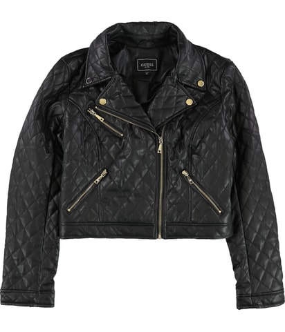 Faux Leather Motorcycle Jacket