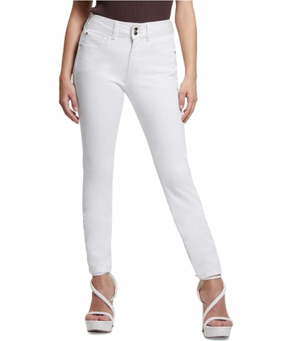 Solid Tapered Skinny Jeans