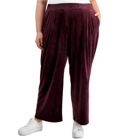 Velvet High Rise Straight Leg Casual Pants