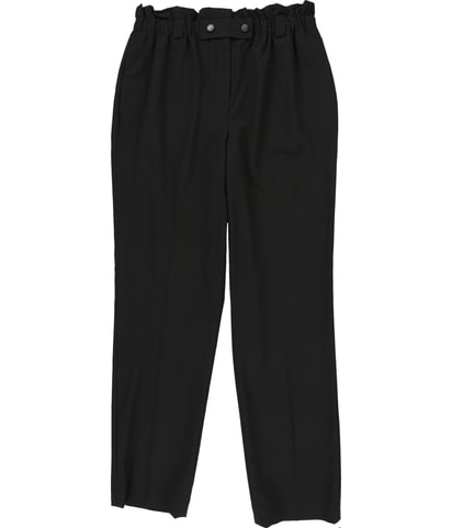 Ruffled Waist Casual Trouser Pants