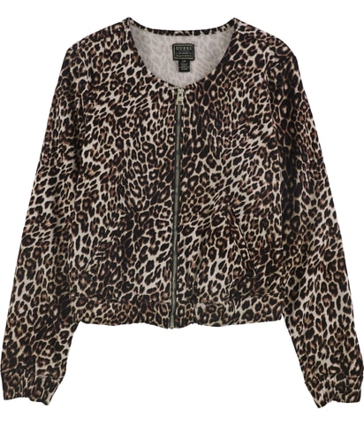 Collarless Bomber Jacket