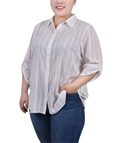 Striped Button Up Shirt