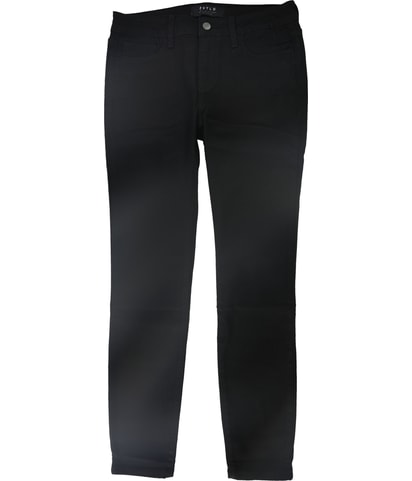 Solid Tapered Skinny Jeans
