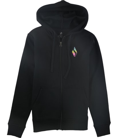 Circle Ombre FZ Hoodie Sweatshirt