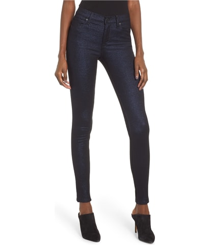 Nico Glitter Tapered Skinny Jeans