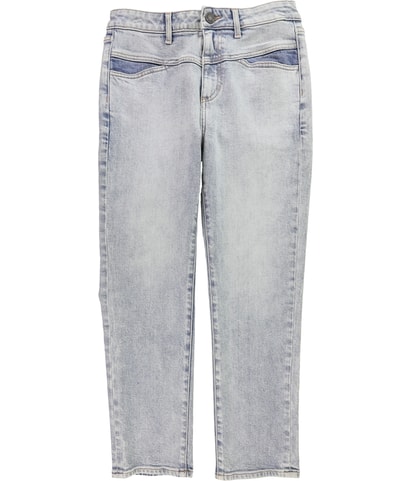 High Waisted Regular Straight Leg Jeans