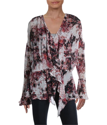 Floral Ruffled Blouse