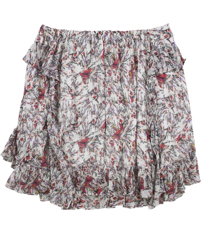 Ruffle Mini Skirt