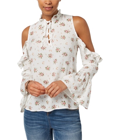 Ruffle Knit Blouse