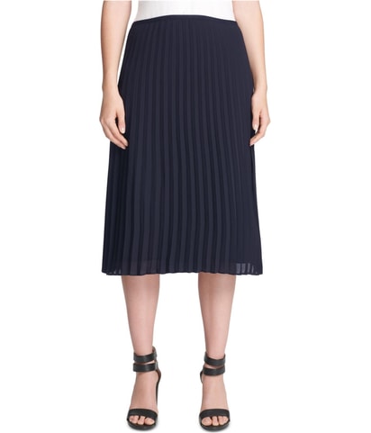 Pleated Midi Skirt