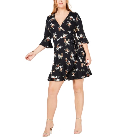 Floral Wrap Dress